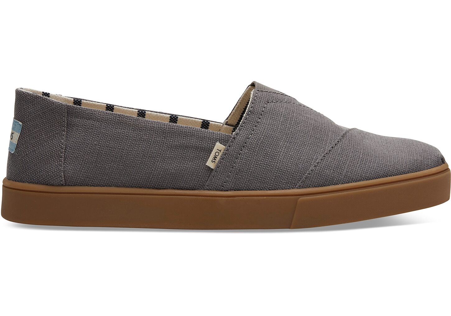 Toms Canvas Cupsole - Mens Alpargata Espadrilles - Grey - NZ - 574023ZIR